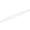 Lant argint 925 rodiat, model bead chain - 50cm, imagine 2