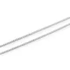 Lant argint 925 rodiat, model curb - 40cm