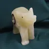 Ceas model elefant din Onix de Pakistan - 9,5cm, imagine 2