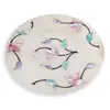 Farfurie din Onix de Pakistan cu flori din Sidef, 14-15cm