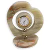 Ceas model inima perforata din Onix de Pakistan - 12cm