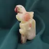 Figurina slefuita din Onix de Pakistan, papagal fancy - 10,5cm, imagine 2