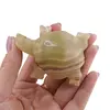 Figurina slefuita din Onix de Pakistan, testoasa - 6,5cm, imagine 3