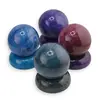 Sfera slefuita din Marmura diverse culori cu suport - 5cm