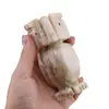 Figurina slefuita din Onix de Pakistan, bufnita - 10cm, imagine 3