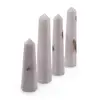 Turn / Obelisc cu opt fatete Opal alb, 60-75g, imagine 2