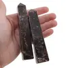 Turn / Obelisc cu patru fatete Granat, 100-115g, imagine 3