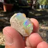 Opal Etiopian de Foc, brut, E14, imagine 2