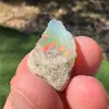 Opal Etiopian de Foc, brut, E3, imagine 2