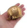Decoratiune vintage din alama elefant minimalist - 4,5cm, imagine 3