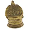 Decoratiune vintage din alama lampa Kamakshi - 13,5cm, imagine 2