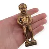 Decoratiune vintage din bronz Manneken Pis - 9,5cm, imagine 3