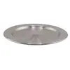 Farfurie metalica decorativa vintage plata, 12cm, imagine 2