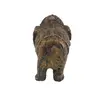 Figurina vintage elefant asiatic din bronz, 4cm, imagine 2