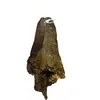 Masca decorativa vintage din lemn sculptat si pictat manual - 39cm, imagine 2