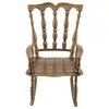 Mini scaun balansoar vintage din alama - 22,5cm, imagine 2