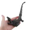 Pipa decorativa vintage din bronz cu figurina, 11cm, imagine 3