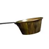 Polonic vintage din alama cu maner lung, 57cm, imagine 2