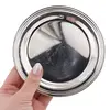 Tavita metalica decorativa vintage rotunda, design minimalist - 12cm, imagine 3