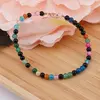 Bratara  Agat multicolor sfere 4mm, imagine 2