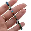 Bratara  Agat multicolor sfere 4mm, imagine 3