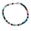 Bratara  Agat multicolor sfere 4mm