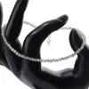 Bratara Labradorit sfere fatetate cu Argint 925, 3mm, imagine 3
