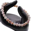 Bratara Opal roz sfere cu Argint 925, 6mm, imagine 3