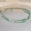 Colier Onix verde degrade sfere fatetate cu Argint 925, 2mm, imagine 2