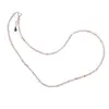 Colier Piatra Soarelui sfere fatetate cu Argint 925, 2mm