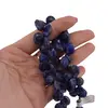 Sirag unicat briolete fatetate Lapis Lazuli, M7, imagine 3