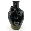 Suport ardere conuri parfumate cascada - backflow, vaza albastra