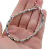 Bratara Larimar discuri fatetate cu Argint 925, 3-4mm, imagine 4