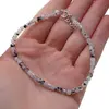 Bratara Piatra Lunii turmalinata cuburi fatetate cu Argint 925, 3mm, imagine 4