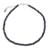 Bratara Safir discuri fatetate cu Argint 925, 3mm
