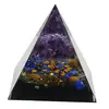 Piramida orgon Copacul vietii - Lapis lazuli si Ametist, 5cm
