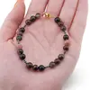 Bratara Armura Energetica - Turmalina multicolora 6mm si Hematit 2mm, imagine 3