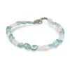 Bratara Claritate Fluida - Apatit 3-5mm si Cristal de stanca 4mm, imagine 2