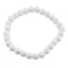 Bratara Coral 6mm, pe elastic, 19cm
