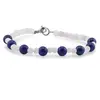 Bratara Ochii Cerului - Piatra lunii 4mm si Lapis Lazuli 6mm, imagine 2