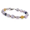 Bratara Puterea Vizionarului - Ametrin 6-8mm, Citrin si Lapis Lazuli 6mm, imagine 2