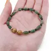 Bratara Scutul Inteleptului - Jad verde 7-10mm, Turmalina neagra si Ochi de tigru galben 4-8mm, imagine 3
