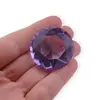 Cristal decorativ din sticla K9, diamant, mic - 3cm, mov, imagine 2