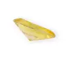Cristal decorativ din sticla K9, diamant, mic plat - 3cm, galben