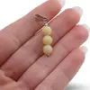 Pandantiv Jad galben sfere, 6mm, imagine 3