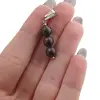 Set Cercei si Pandantiv Bronzit sfere, 6mm, imagine 4