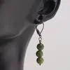 Set Cercei si Pandantiv Jad nefrit sfere, 6mm, imagine 2