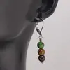 Set Cercei si Pandantiv Mix Ochi de Tigru sfere, 6mm, imagine 2
