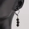 Set Cercei si Pandantiv Obsidian auriu sfere, 6mm, imagine 2