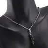 Set Cercei si Pandantiv Obsidian auriu sfere, 6mm, imagine 3